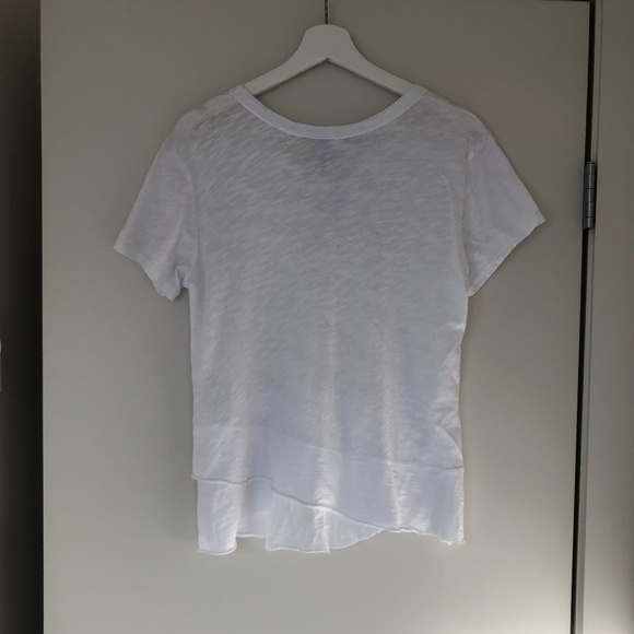 Wilt Ruffle Hem Short Sleeve Tee - Picture 2 of 3